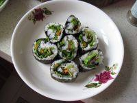 自制生菜寿司