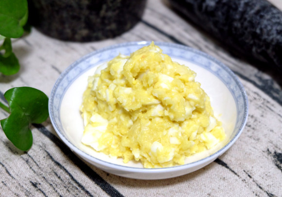 蒜泥鸡蛋