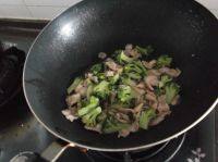 香喷喷的西兰花炒肉