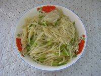 喷香的尖椒土豆丝