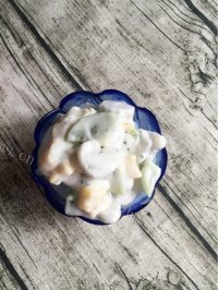喷香的水果酸奶沙拉做法图解8)