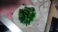 自己做的韭菜虾仁水饺做法图解9)