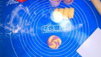 美味的花式奶香馒头做法图解7)