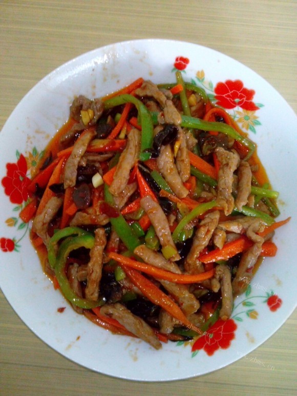 香喷喷的鱼香肉丝