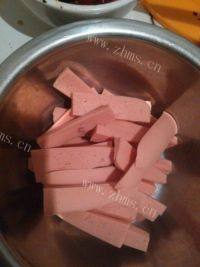 「DIY」火腿炒莴笋做法图解2)