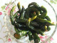 好吃的卤虾油小黄瓜做法图解3)