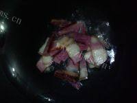 家常菜豆干炒腊肉做法图解3)