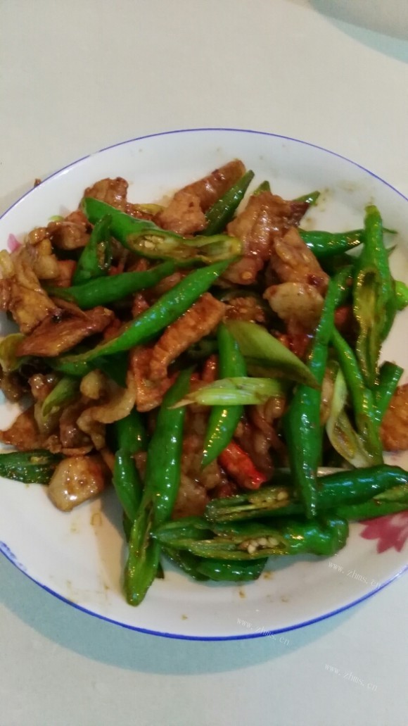 诱人的辣椒炒肉