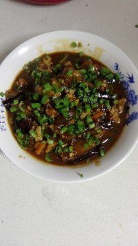美味红烧香菇茄子做法图解6)