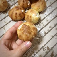 美味营养的奶油泡芙做法图解6)