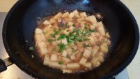 美味的蒜香米豆腐做法图解9)