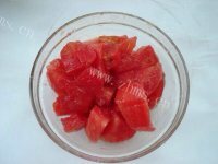 家常菜番茄土豆丝做法图解3)