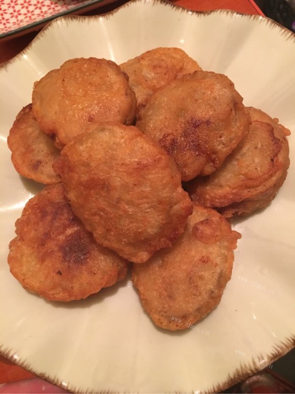 美味营养的炸藕盒