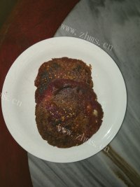 喷香的芝士紫薯饼做法图解11)