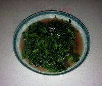 家常菜清炒莴苣叶