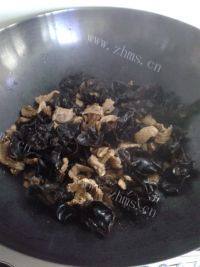 木耳炒肉片
