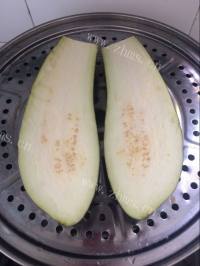 美味的蒜泥茄子做法图解3)