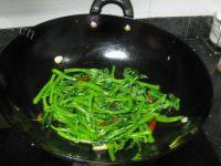 家常菜清炒空心菜