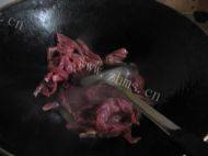 家常菜萝卜炒牛肉做法图解3)