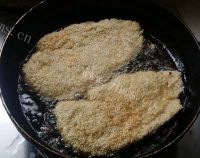 美味的芝麻鸡排做法图解6)
