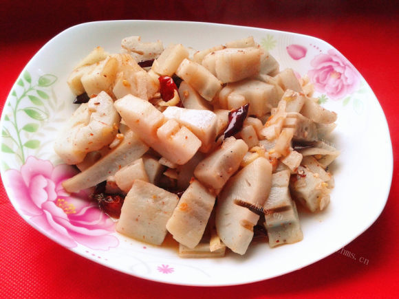酸辣藕丁