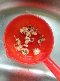 自制菊花水果茶