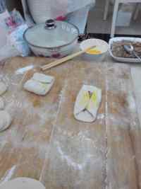 美味的烤包子做法图解5)