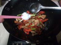 家常菜大蒜炒肉做法图解6)