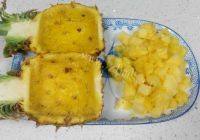自己做的菠萝饭做法图解3)