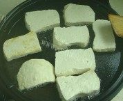 家常鸡丝炒豆腐做法图解4)