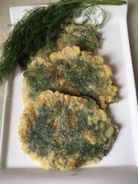 自己做的小茴香煎饼