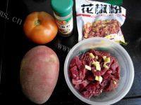 家常菜土豆烧牛肉做法图解1)