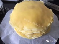 诱人的千层蛋糕做法图解8)
