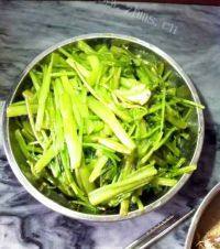 家常菜蒜香空心菜梗