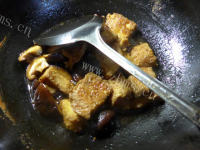 私房菜香菇烧鲜素鸡的做法图解十