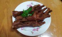 美味的酱香鸡爪