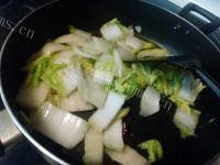 美味的辣炒白菜做法图解6)