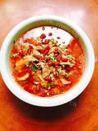 美味营养的水煮牛肉做法图解14)