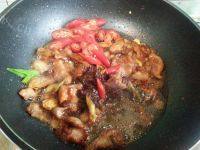 家常菜花菜炒肉片做法图解10)