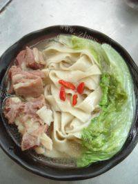 味道不错的羊肉烩面