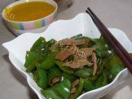 「健康美食」青椒炒肉
