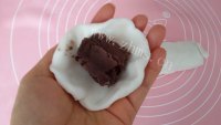 自制水晶豆沙饼做法图解3)