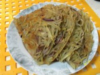 自制土豆丝煎饼