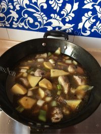 美味西北大盘鸡做法图解8)