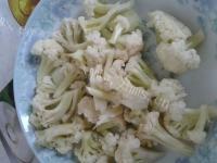 家常菜素炒菜花做法图解1)