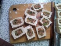 家常菜酿豆腐做法图解5)