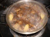 美味的牛肉酸辣粉做法图解5)