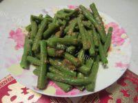 家常菜麻酱豇豆