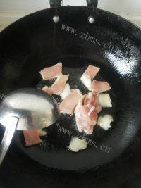 自己做的芸豆炒肉做法图解4)
