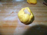 自制糯米小南瓜做法图解3)